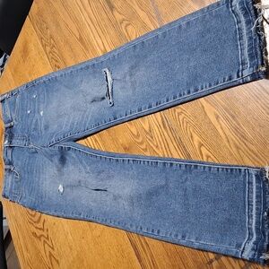 PILCRO And The Letterpress Jeans Womens 26 BLUE HIGH RISE Pants Used Preowned